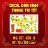 Decal Tết xuân - Nồi bánh chưng  - 2