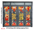 Decal Tết xuân 2025- Combo cửa 4 cánh AT-TY10 -