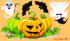 Decal trang trí Halloween số 22 - 3