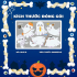 Decal trang trí halloween cửa kính bóng ma - 1