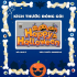  Decal  trang trí halloween cửa kính  - 1