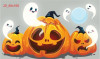 Decal trang trí Halloween số 38 - 2