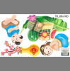 Decal trang trí tết xuân 2020 combo số 4 - 7