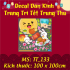 Decal tết trung thu dán kính số 6 - 1