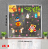 Decal tết trung thu dán kính số 8 - 