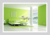 Giấy dán tường màu xanh trơn khổ 1,2m, decal chống nước, dán văn phòng, công ty, phòng khách ngủ cao cấp đẹp - 3