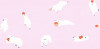Giấy dán tường hàn quốc chú gấu trắng nền hồng  ALBANY 6830-2  - 1