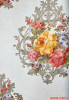 Giấy dán tường hàn quốc  hoa hồng vàng BORIS  F18001-1 - 1