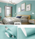 Giấy dán tường màu xanh nhám có sẵn keo dán phòng khách, ngủ đẹp tphcm - 
