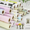 Giấy decal cuộn đá hoa cương trắng đen dán tường bàn tủ kệ 45cm x 10m - 1