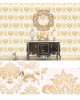 Giấy dán tường họa tiết cổ điển hoa nâu vàng, dán tường phòng khách, ngủ đẹp, giá rẻ【Có đổi trả】 TPHCM - 