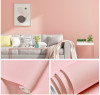 Giấy dán tường màu hồng nhạt, chất liệu decal dán bàn học, tủ kệ, dán tường phòng đẹp giá rẻ TPHCM - 