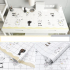 Giấy decal dán bếp hình mèo  - 