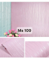 Giấy decal dán tường sọc màu hồng phấn - 1