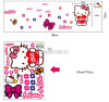 Decal dán tường hello kitty 1, chi tiết rời, dán tường phòng bé, TPHCM khổ 1,8 x 0,5 (m) (dài x rộng) - 3