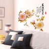 Hoa sen hồng 3d và chim én decal dán tường, dán tường phòng khách, giá rẻ tại TPHCM - 3