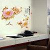 Hoa sen hồng 3d và chim én decal dán tường, dán tường phòng khách, giá rẻ tại TPHCM - 2