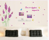 Decal dán hoa lavender hồng, dán theo sở thích, dán phòng ngủ, ở TPHCM - 