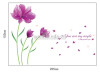 Decal hoa tóc tiên khổ lớn 2,05 x 1,50 (m) (dài x rộng) - 5