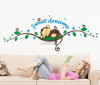 Decal mơ khỉ con nằm ngủ, phong cách hàn quốc, phòng bé, ở TPHCM 1,2 x 0,47 (m) (dài x rộng) - 2