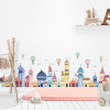 Decal dán lâu đài cổ tích, dán theo sở thích, dán tường phòng bé, tại TPHCM size 1,60 x 0,50 (m) (dài x rộng) - 1