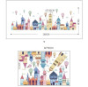 Decal dán lâu đài cổ tích, dán theo sở thích, dán tường phòng bé, tại TPHCM size 1,60 x 0,50 (m) (dài x rộng) - 4