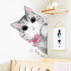Decal dán tường mèo con dễ thương, chi tiết rời, dán tường phòng bé, khổ 0,55 x 0,80 (m) (dài x rộng) ở TPHCM - 1