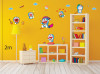 Decal dán tường những hành động ngộ nghĩnh của doaremon, chi tiết rời, Decal dán tường những hành động ngộ nghĩnh của doaremon, chi tiết rời - 