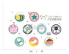 Decal dán những khung hình thú 2, dán theo sở thích, dán phòng bé, mới nhất ở TPHCM - 5