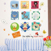 Decal dán những khung hình thú 1, có sẵn keo, dán phòng bé trai, ở TPHCM 0.95 x 0.88 (m) (dài x rộng) - 4