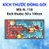 Decal Noel - Qùa và nến xanh - 2