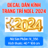 Decal Noel - Giáng sinh năm 2024 - 1
