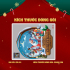 Decal Noel - Ông già noel và những người bạn tuyết - 1