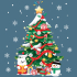 Noel- cây thông và quà giáng sinh (H) - 1