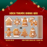 Decal Noel -Ông bà già Noel vui giáng sinh - 6