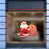 Noel- Ông già Noel và túi quà to - 