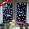 Decal Noel-144 bông tuyết trắng (H) -