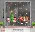 Decal Noel 444 - Cây thông -