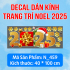 Decal Noel combo 142 - 2