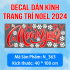 Decal Noel  combo  144 - 1