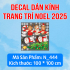 Decal Noel  combo  144 - 2