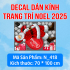Decal Noel combo 149 - 3