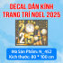 Decal Noel combo 40  - 4