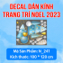 Decal Noel combo 78 - 4