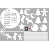 Decal Noel-Gia đình người tuyết đón noel 5 - 2