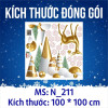 Decal Noel-Nai vàng ngơ ngác 1 - 1