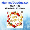 Decal Noel-Ông già và bạn chào mừng giáng sinh 2022 - 4