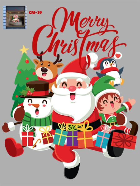 Decal Noel-Rộng ràng giáng sinh - 4