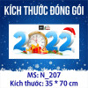 Decal Noel-Rừng thông sắc màu 2022 - 2