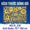 Decal Noel-Sắc vàng giáng sinh - 2